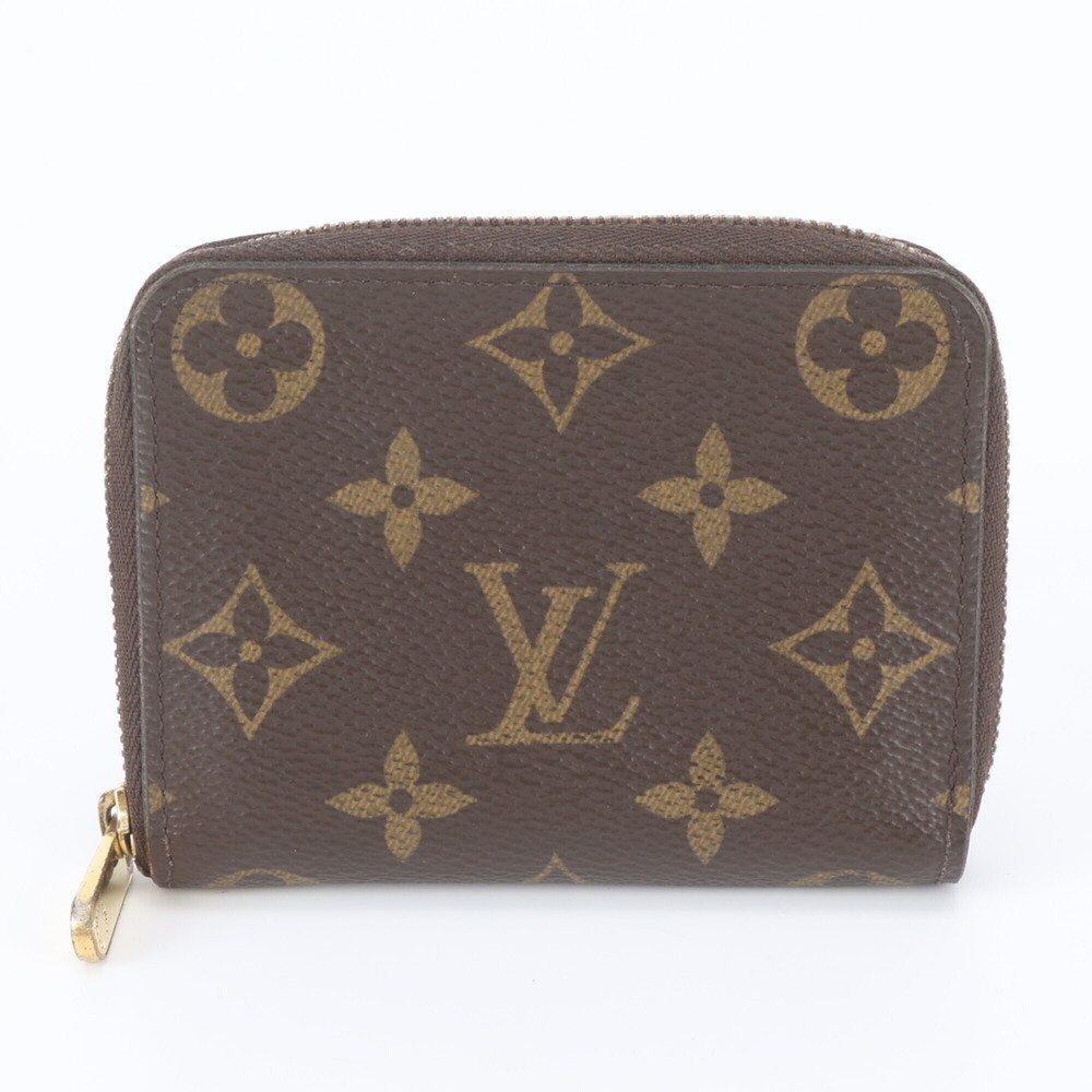 Louis Vuitton RFID-protected Monogram Zippy Coin Purse M60067 Leather Wallet/...